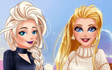 Elsa Ve Barbie Moda Yarışması